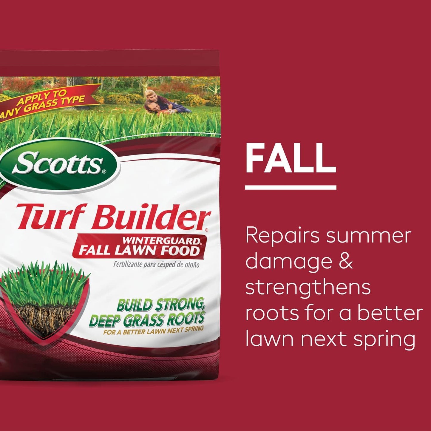 Turf Builder Plan for Small Northern Lawns with Halts, Weed & Feed, Summerguard and Winterguard Fall Lawn Fertilizer